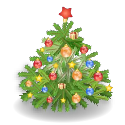 Cartoon Christmas Tree Png