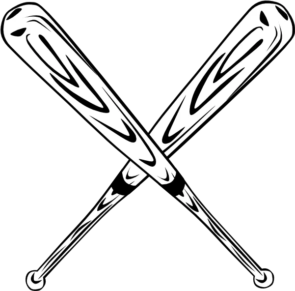 Library Of Black And White Christian Softball Cross Cross Baseball Bat Clip Art Png Softball Png