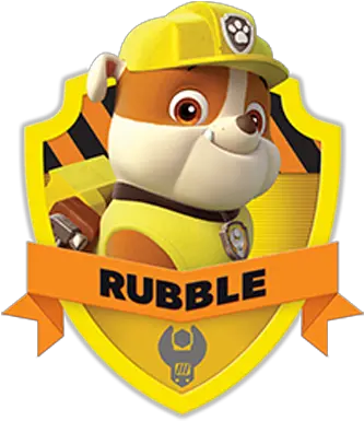 Paw Patrol Characters Rubble Paw Patrol Rubble Png Rubble Png