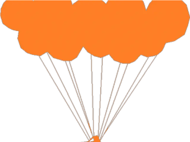 Drawn Balloon String Clipart Toy Parachute Png Balloon String Png