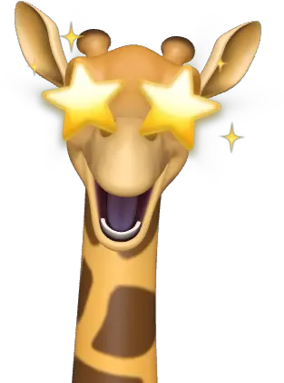 A Giraffe Emoji Transparent Png Jontron Png