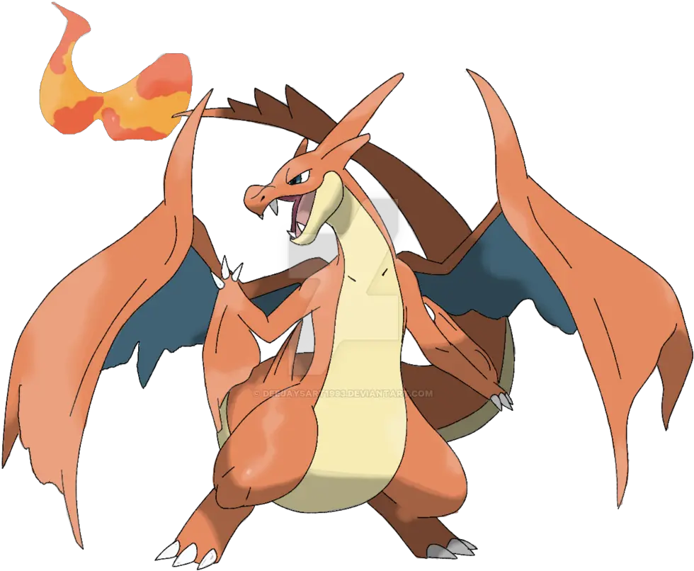 Charizard Transparent Background Draw Mega Charizard Y Png Charizard Transparent