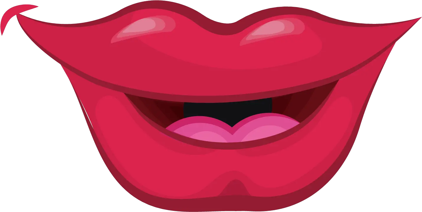 Lip Smile Gambar Bibir Senyum Kartun Png Lip Png