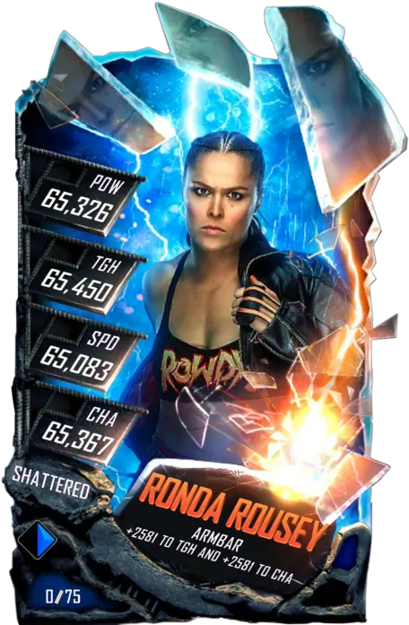 Ronda Rousey Ronda Rousey Wwe Supercard Png Ronda Rousey Png