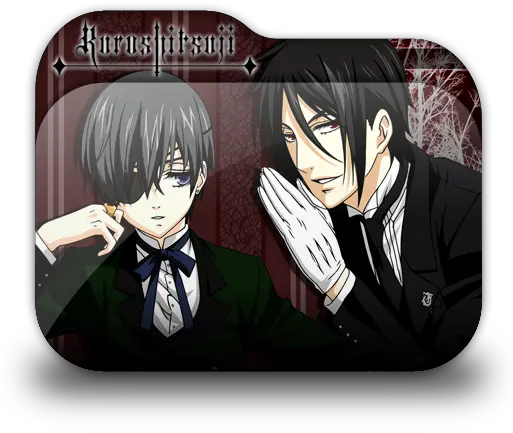 Kuroshitsuji 002 Icon 512x512px Anime Chibi Black Butler Png Butler Icon