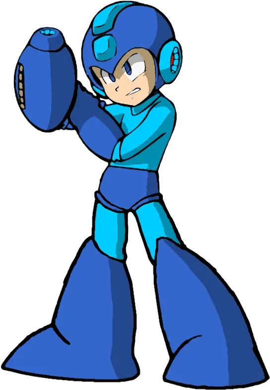 Old School Game Character For Mega Man Transparent Background Png Mega Man Transparent