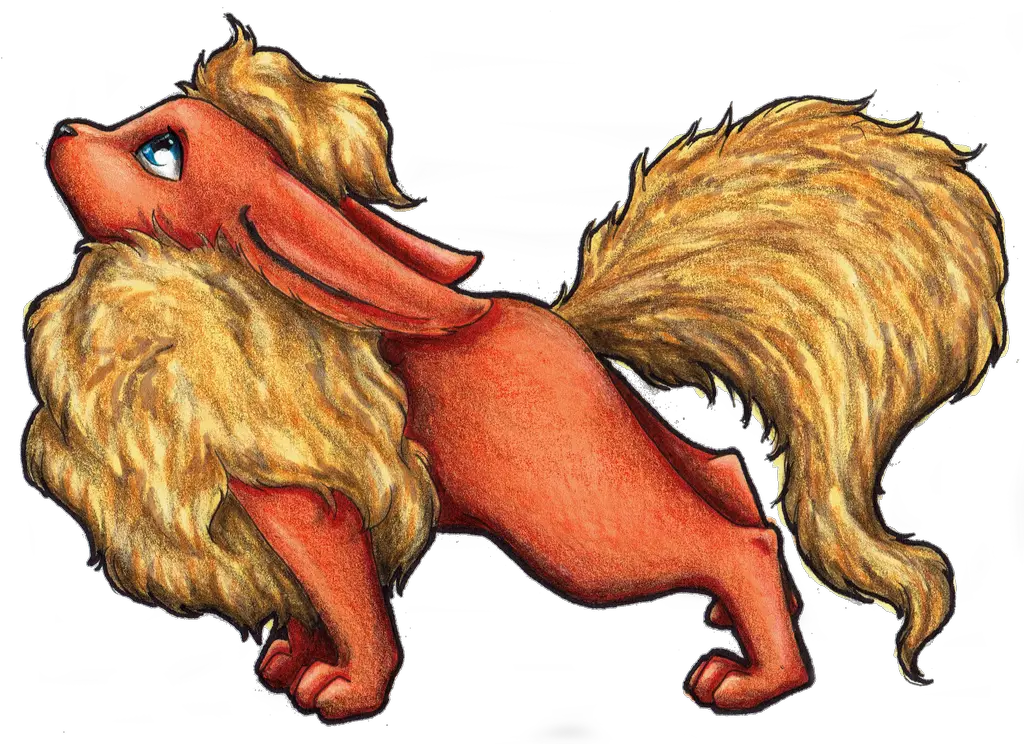 Pokemon Flareon By Kachnaart Fur Affinity Dot Net Cartoon Png Flareon Png