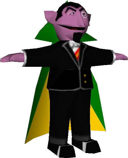Download Free Png Nintendo 64 Count Von Count Elmo Elmo Transparent