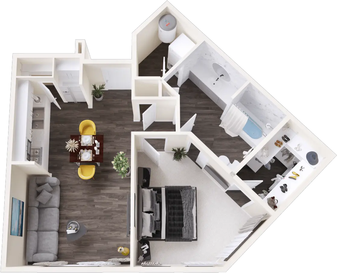 Sagebrush Apartments Jackson Wyoming Floorplans Vertical Png Fridge Icon 2d Home Design