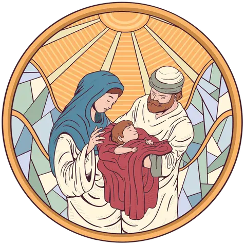 Nativity Graphics To Download Nativity Illustration Png Nativity Of Our Lord Icon