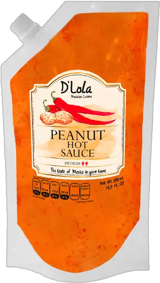 Peanut 500ml Png Salsas Du0027lola Ketchup Png