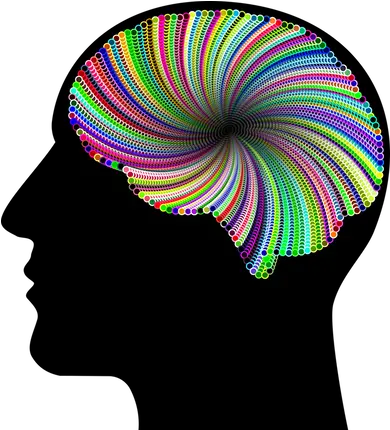 Psychotherapy And Mindfulness Brain With Question Marks Png Psychedelic Png