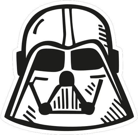 Darth Vader Free Icon Of Space Hand Drawn Black Sticker Icono Darth Vader Png Darth Maul Icon