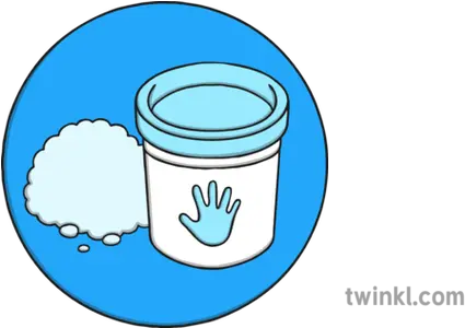 Cloud Dough Activity Icon Illustration Lid Png 5 Senses Icon