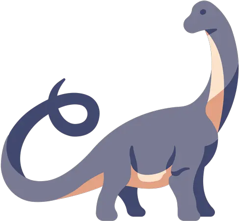 Flat Patosaurus Dinosaurs Icons Animal Figure Png Dino Icon