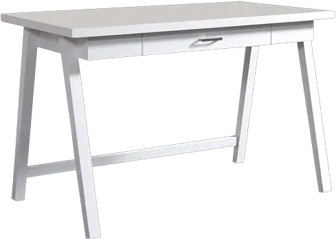 Langlor White Writing Desk For Rent Brook Furniture Rental Solid Png Desk Png