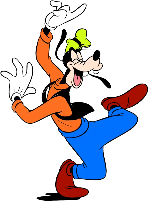 Goofy Vector Happy Transparent U0026 Png Clipart Free Download Ywd Goofy Dancing Goofy Transparent