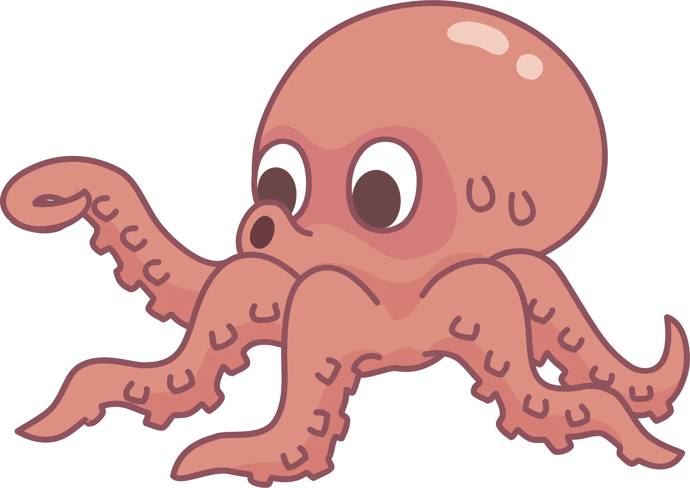 Marine Invertebrates Organ Octopus Png Transparent Background Octopus Clipart Png Octopus Png
