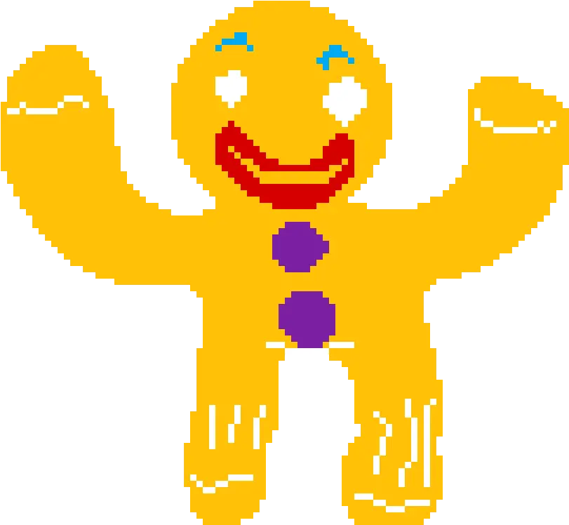 Pixilart Gingerbread Man Shrek By Shynetheking Addicted2 Png Shrek Icon