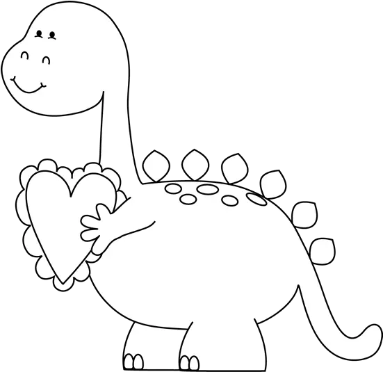 Cute Dinosaur Clipart Black And White Dinosaur Clipart Black And White My Cute Graphics Png Dinosaur Clipart Png