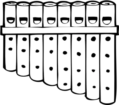 Pan Flute Photo Background Transparent Png Images And Svg Pan Pipes Clip Art Flute Transparent Background