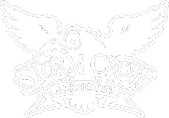 Storm Crow Alehouse Vancouver Hours Location Storm Crow Storm Crow Alehouse Logo Png Crow Logo