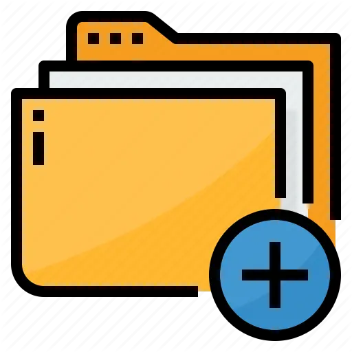 Yellow Floppy Disk Line Icon Clip Art Create Folder Icon Png Create A Folder Icon