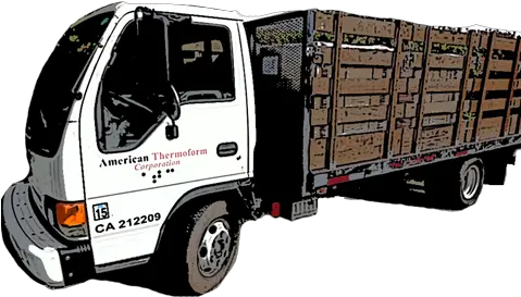 Paper Deliverytruck American Thermoform Commercial Vehicle Png Delivery Truck Png