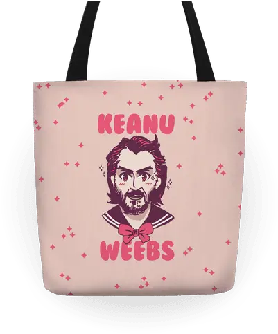 Keanu Weebs Totes Lookhuman Tote Bag Png Keanu Reeves Png