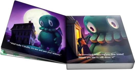 Sweet Dreams Cthulhu Hardcover Board Book Book Cover Png Cthulhu Png
