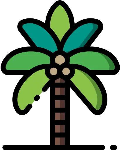 Free Icon Palm Tree Clip Art Png Tropical Icon