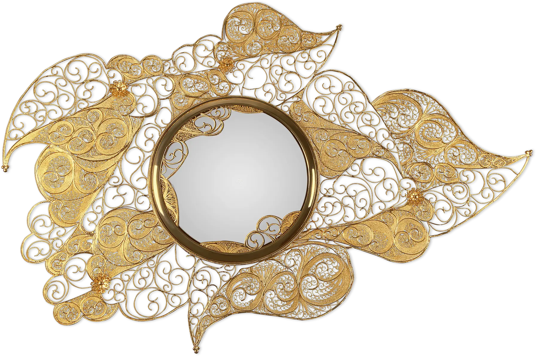 Filigree Mirror Boca Do Lobo Exclusive Design Filigree Mirror Boca Do Lobo Png Filigree Png