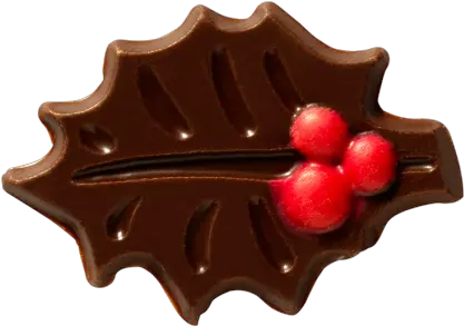 Holly Leaf Mona Lisa Types Of Chocolate Png Holly Leaves Png
