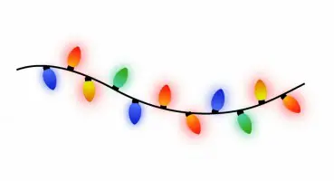 Christmas Lights No Background Png