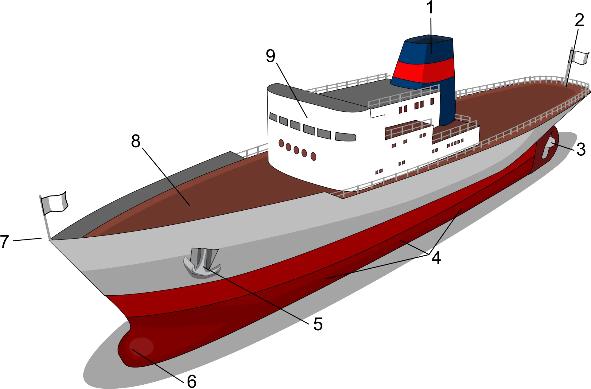 Gross Tonnage Parts Of A Ship Png Ship Transparent Background