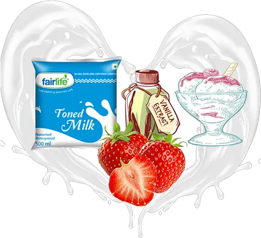 Fairlife Strawberry Png Vanilla Extract Png