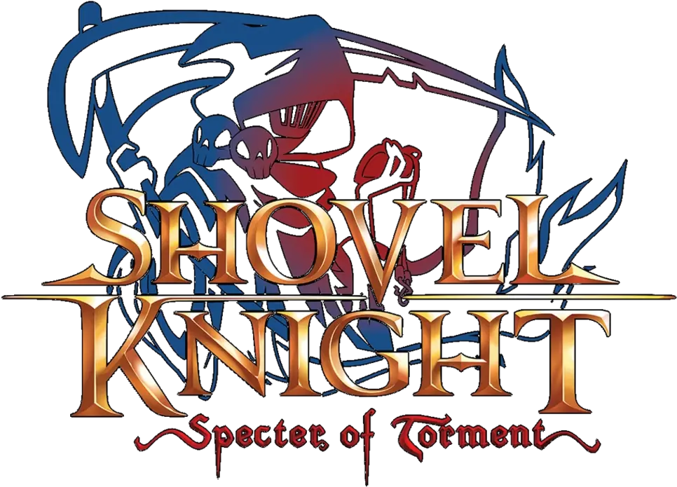 Shovel Knight Specter Of Torment Details Launchbox Games Shovel Knight Specter Of Torment Logo Png Transparent Shovel Knight Logo