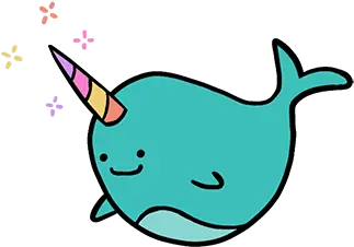 Magical Narwhal Magic Narwhal Png Narwhal Icon