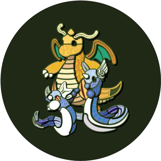 Dragonite Family Button Izel Studios Mail Icon Png Dragonite Png