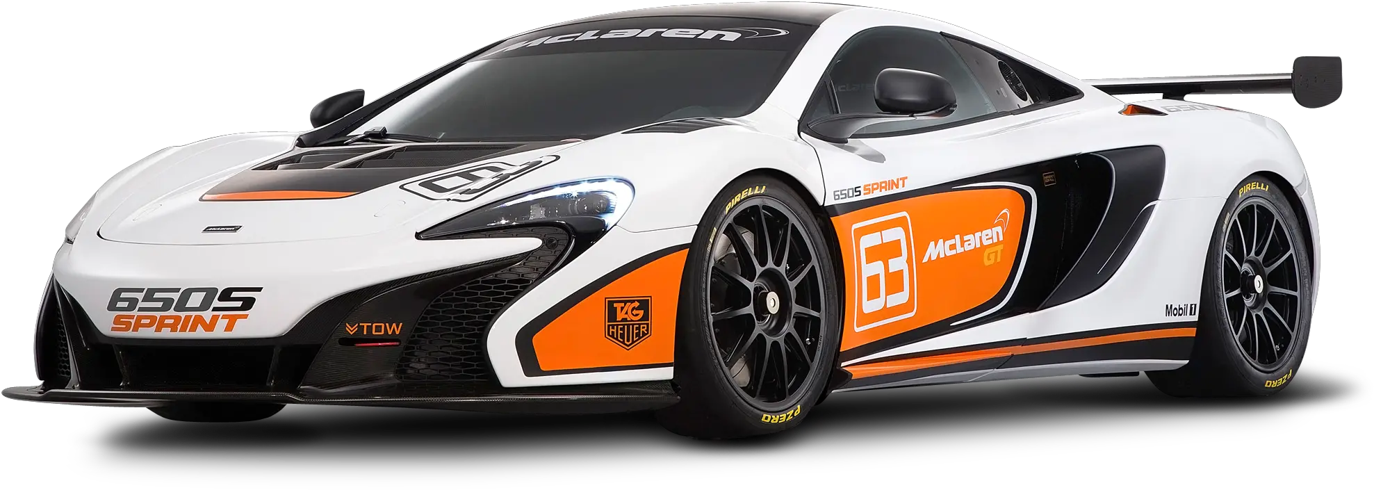 White Mclaren 650s Sprint Car Png Image Pngpix Mclaren 650s Sprint Mclaren Png