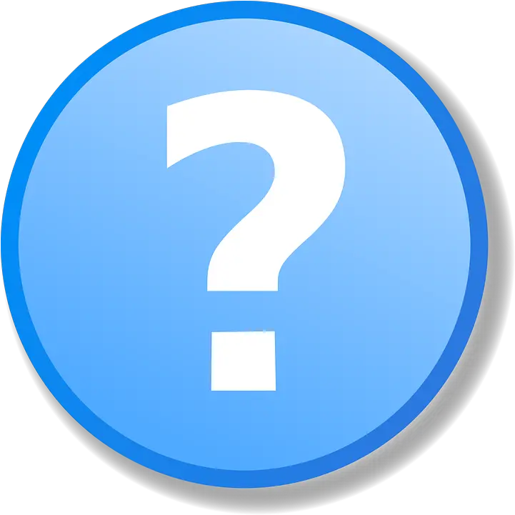 Question Mark Circle Blue Question Mark Icon Png Question Mark Logo