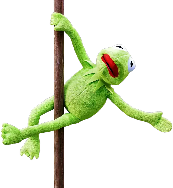 Pole Dance Kermit Funny Soft Kermit On A Pole Png Stripper Pole Png