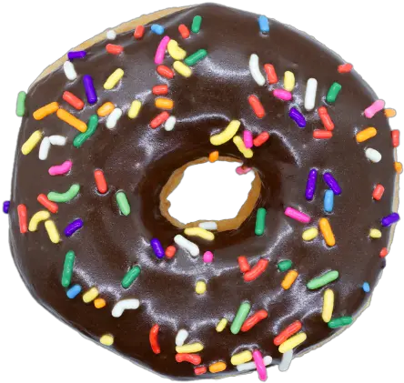 Chocolate Iced Sprinkles Shipley Donuts Sprinkle Png Sprinkles Transparent