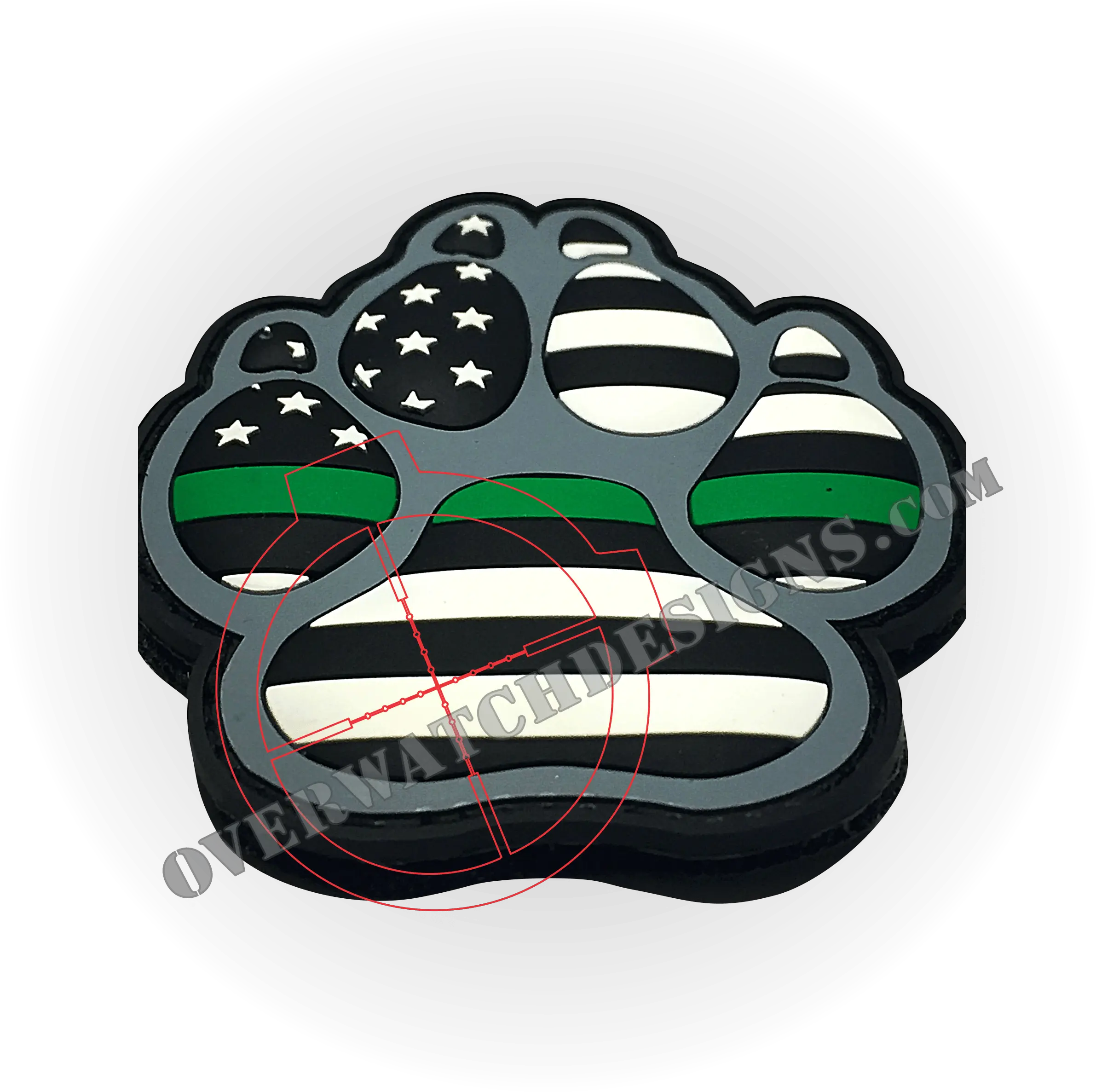 Download Thin Green Line K9 Patch Illustration Hd Png Illustration Thin Line Png