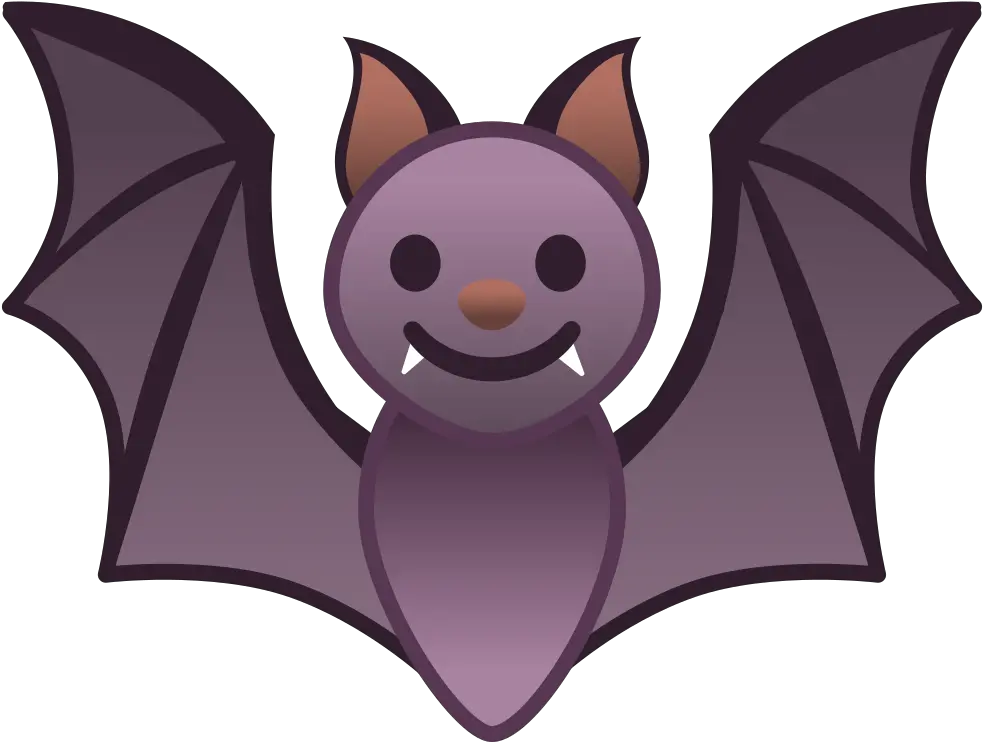 Bat Icon Noto Emoji Animals Nature Iconset Google Bat Emoji Png Bat Png