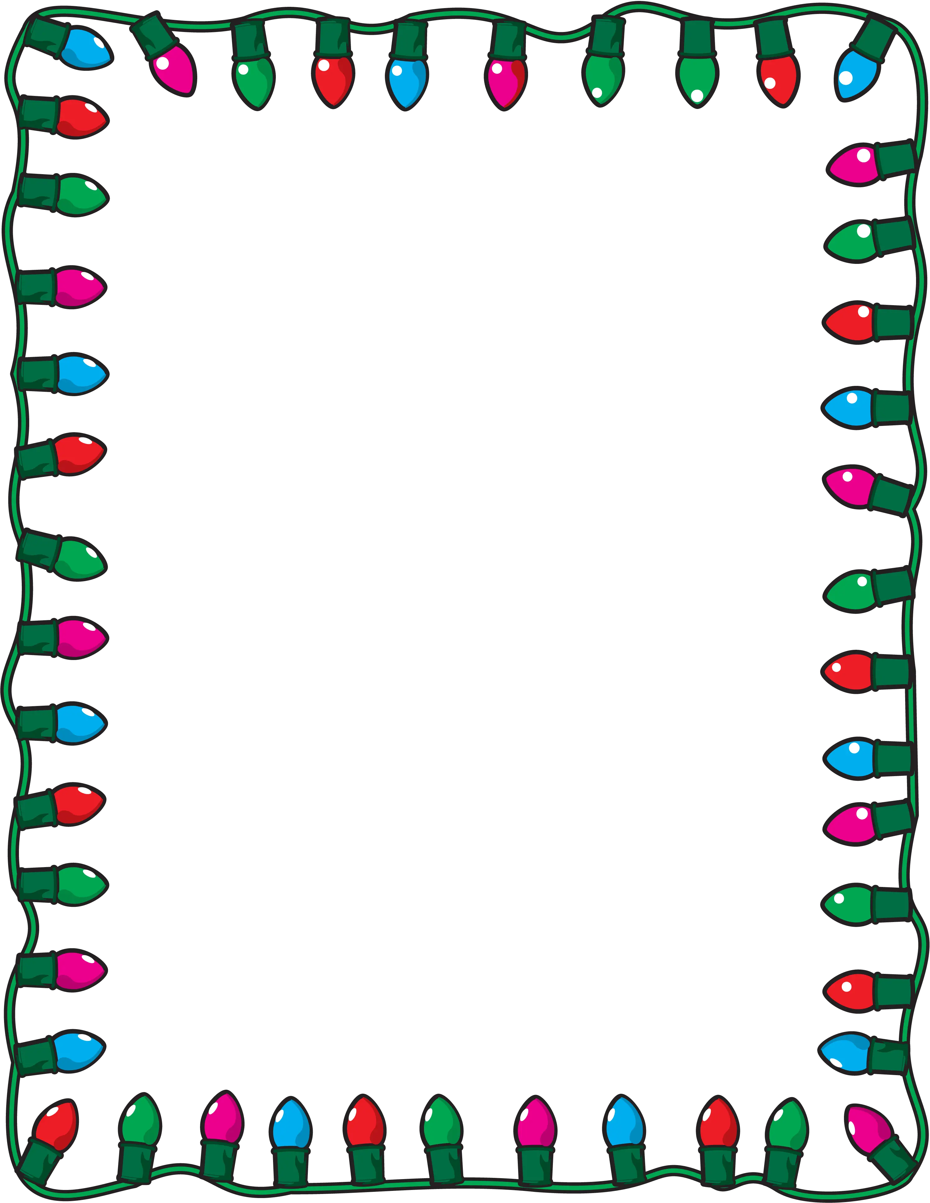 Christmas Lighted Garland Png