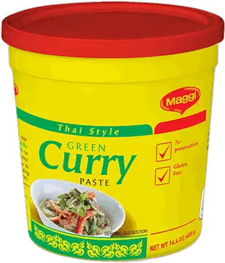 Maggi Green Curry Paste 6 X 900g Product Localized Name Maggi Png Curry Png