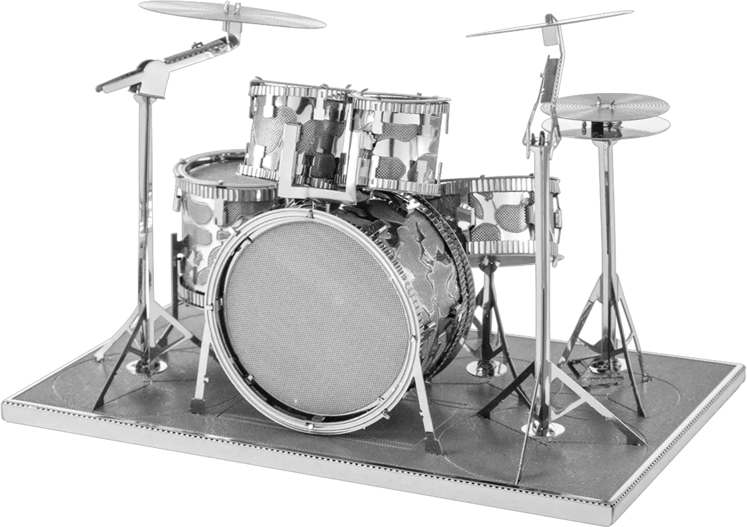 Metal Earth Metal Model Kits Drum Kit Png Drum Set Png