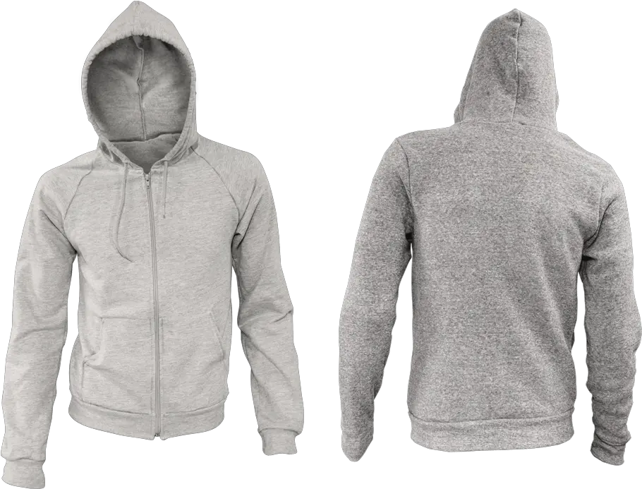 Download Zip Up Hoodie Back Template Hoodie Mockup Png Hoodie Template Png