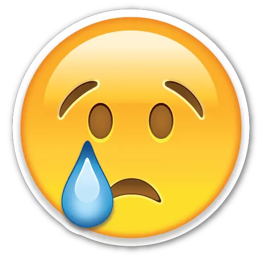 Emoticon Tear Transparent Png Sad Emoji Transparent Background Tear Emoji Png